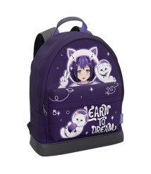 Rucsac ErichKrause StreetLine cu buzunar pentru laptop, 17L, Space Anime